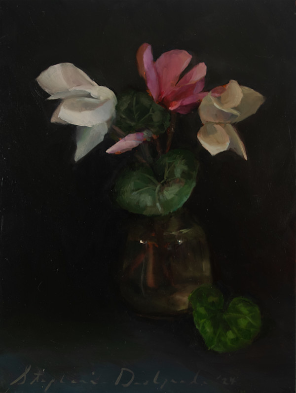 Winter’s Cyclamen by Stephanie Deshpande, Image 1.