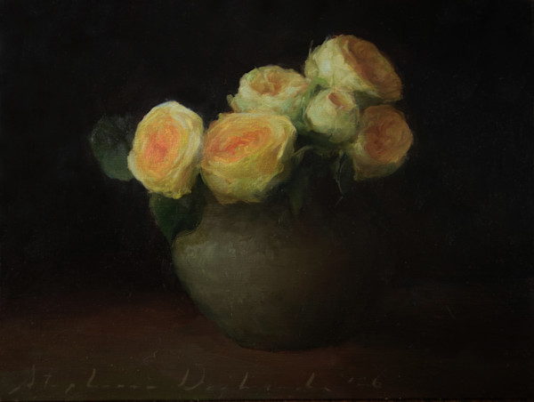 Yellow Garden Roses by Stephanie Deshpande, Image 1.