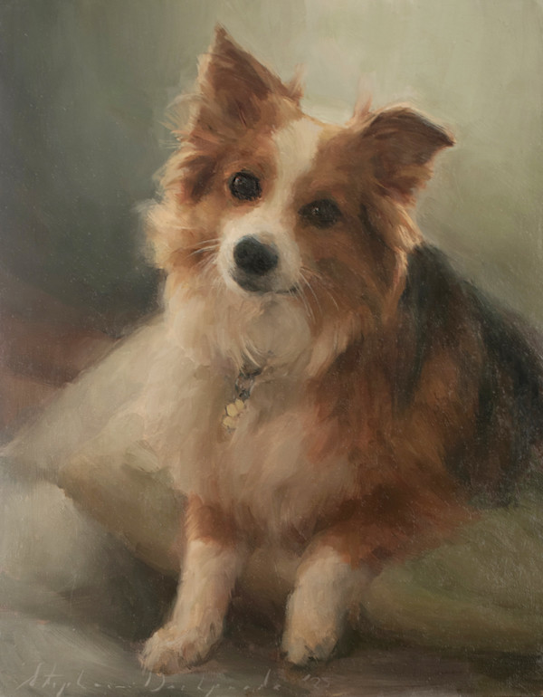 Portrait of Enya by Stephanie Deshpande