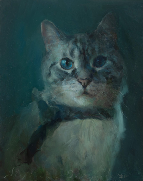 Portrait of Buttons by Stephanie Deshpande