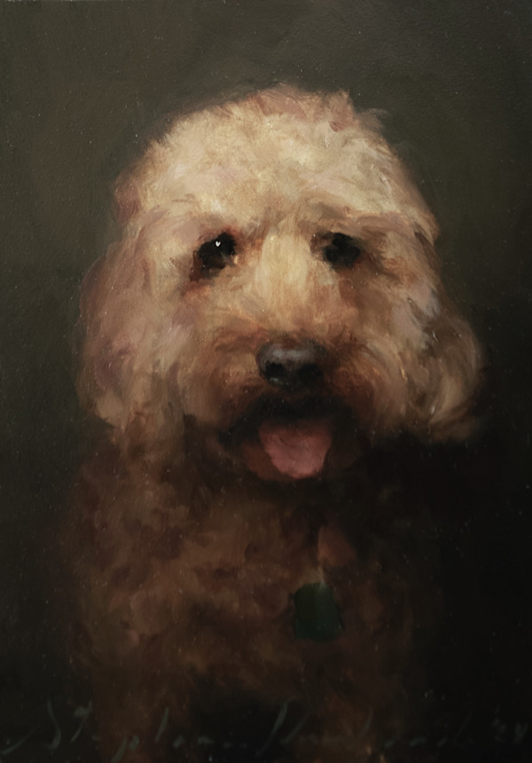 Portrait of Charlie by Stephanie Deshpande