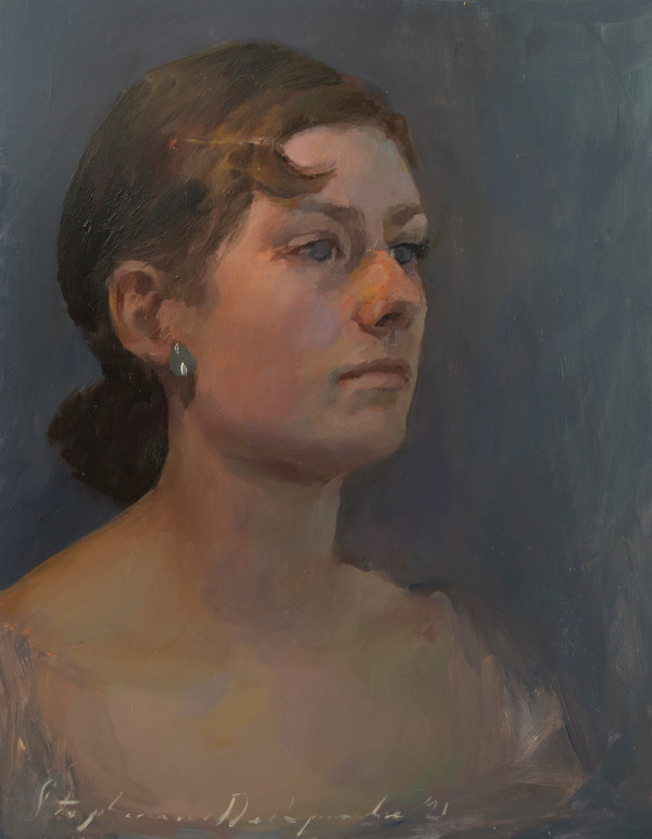 Portrait of Christine by Stephanie Deshpande