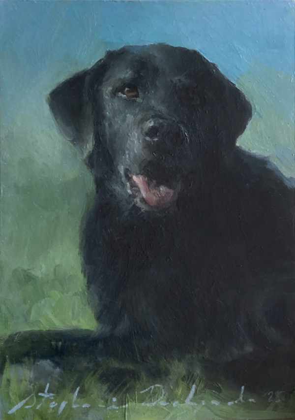 Portrait of Higgs Boson by Stephanie Deshpande