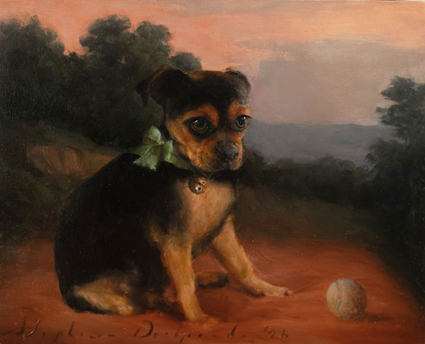 Portrait of Pudge by Stephanie Deshpande, Image 1.
