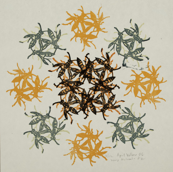 Wasp Molecule #2 by April Vollmer
