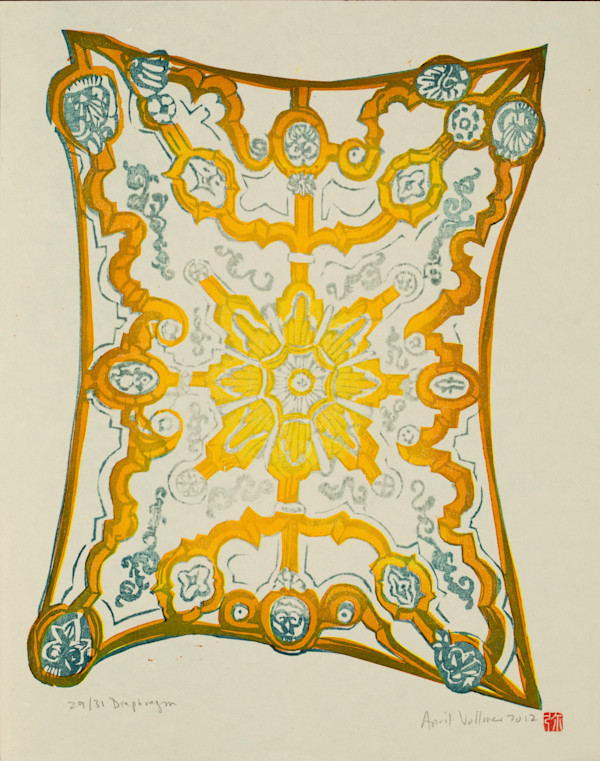 Diaphragm (Ceiling) (20 Artists/20 Views Exchange) (ed 31) by April Vollmer