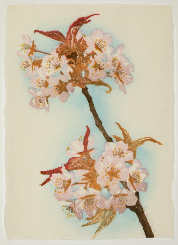 Snow Flower (Small Wand) (ed 12) by April Vollmer