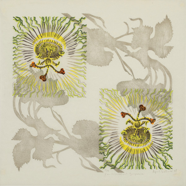Centripetal with Grape Vine (ed 9) by April Vollmer, Image 1.