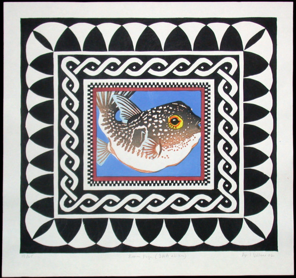 Roman Fugu (spots) by April Vollmer