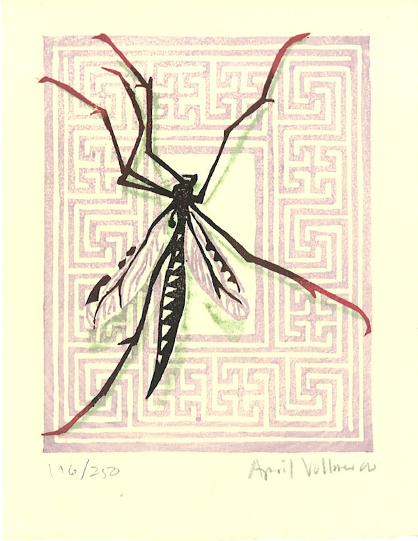2000 Mosquito Year - LESP Benefit Print by April Vollmer