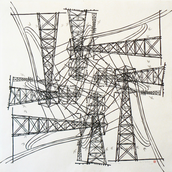 Power Lines by April Vollmer