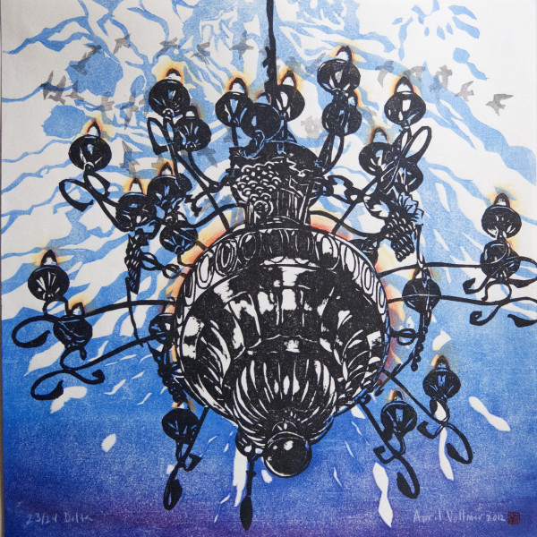 Delta (Tangled up in Blue/Tied to the Mast Exchange) by April Vollmer