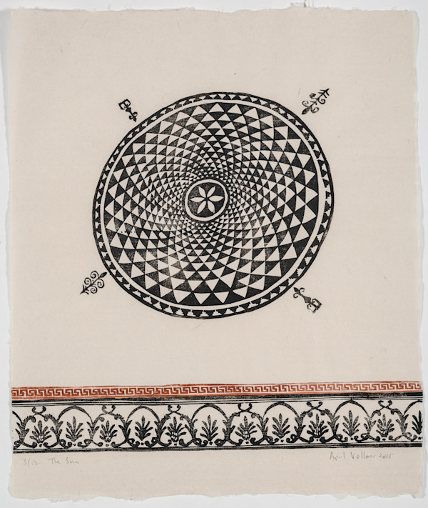 Vesuvius Series: The Sun, Tilted by April Vollmer