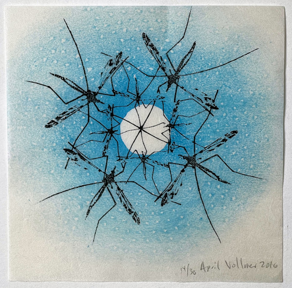 Cranefly Moon (ed 30) by April Vollmer