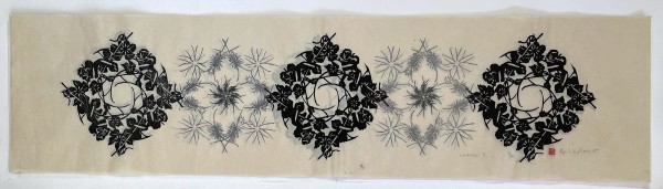 Landscape Series #3 (wreaths centipedes) by April Vollmer