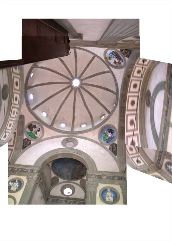 Inside Out Series: Pietra Serena (Pazzi Chapel) by April Vollmer