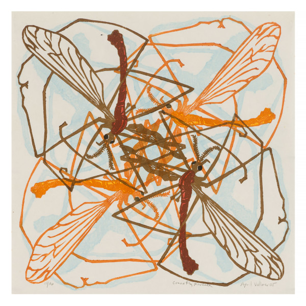 Cranefly Mandala by April Vollmer