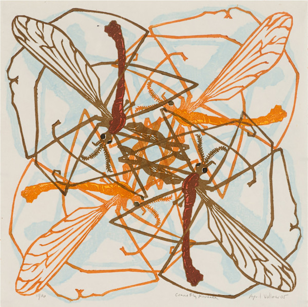 Cranefly Mandala by April Vollmer, Image 3.