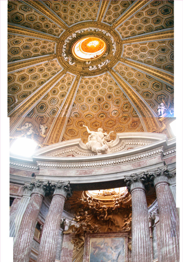 Inside Out Series: Bernini's Wedding (Saint Andrea) by April Vollmer