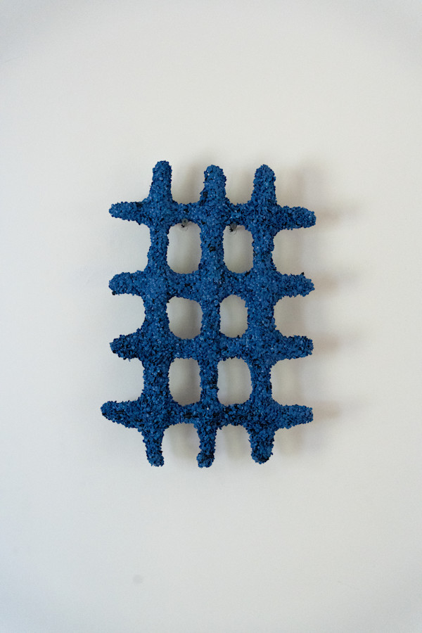 Small Blue Grid by Simon Anton, Image 3.