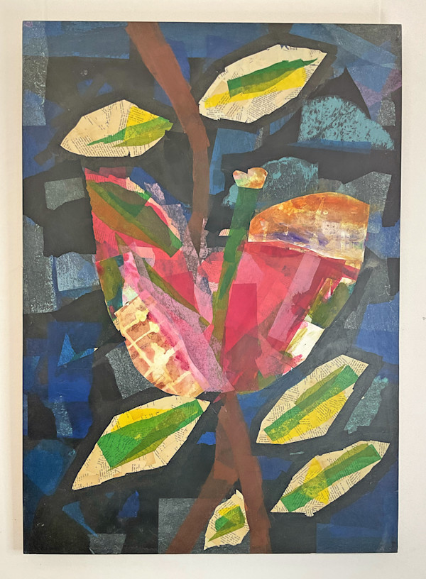 Bougainvillea Mosaic by Jeanne Connolly