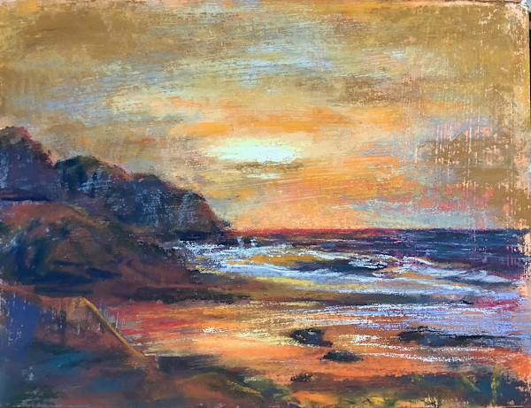 Coastal sunset by Sheree Arden