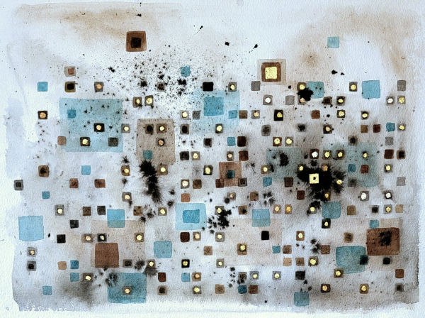 City Lights II by Anita L Loomis