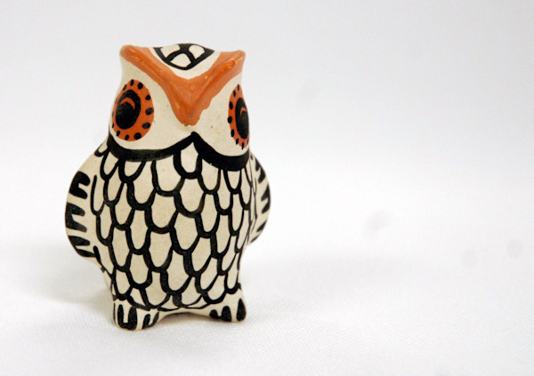 Acoma Owl by Laura Vallo