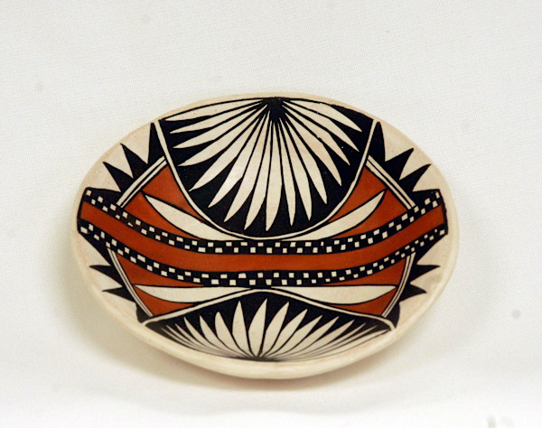 Acoma Flat Bowl by M. Antonio