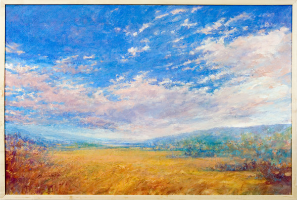 Clouds Over Fields of Gold by Susan Nicholas Gephart