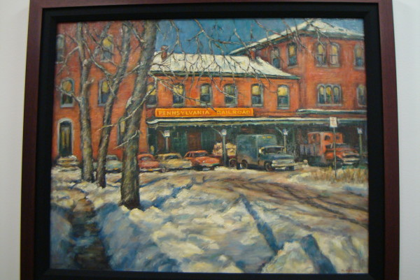 Pennsylvania Station in Winter by Martha Mussina