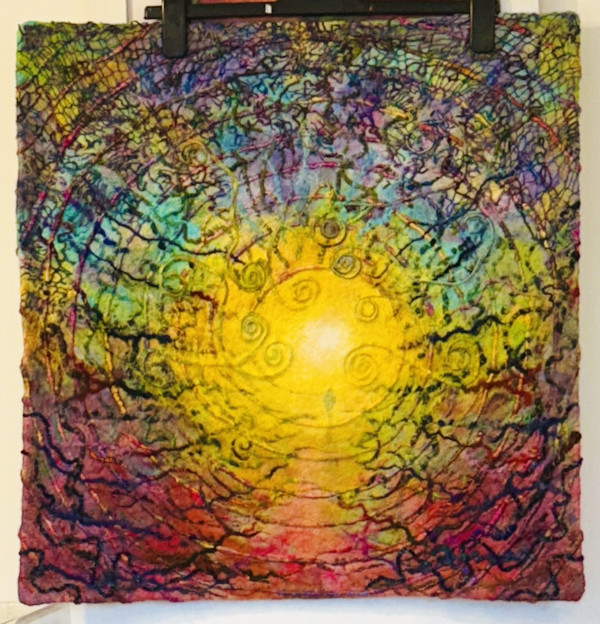 Walk out into Colour (2025) by Ushma Sargeant Art