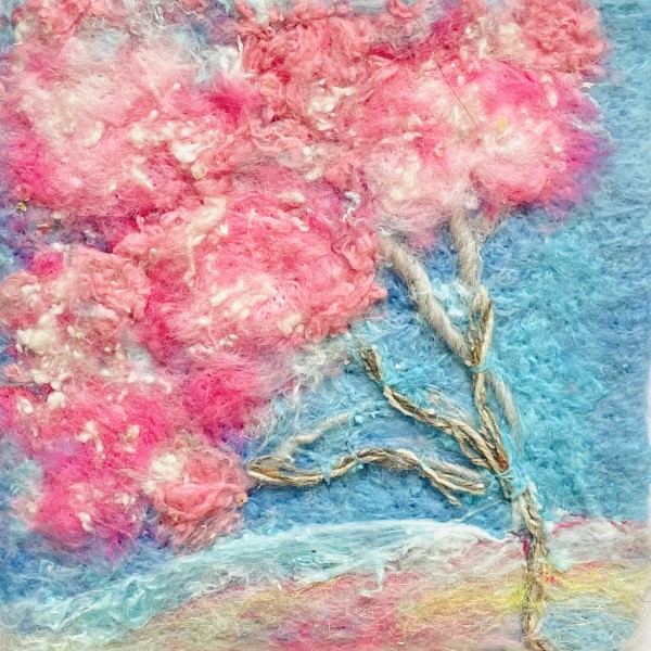 Silk Blossom by Ushma Sargeant Art