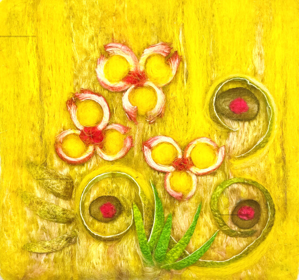 Yellow Mellow by Ushma Sargeant Art