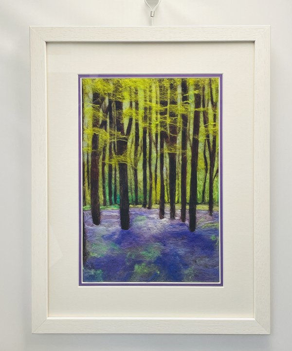 Bluebell Woods 9 by Ushma Sargeant Art