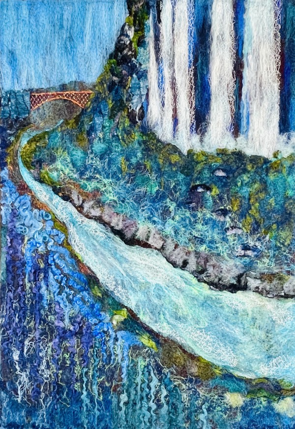 Into the Gorge by Ushma Sargeant Art