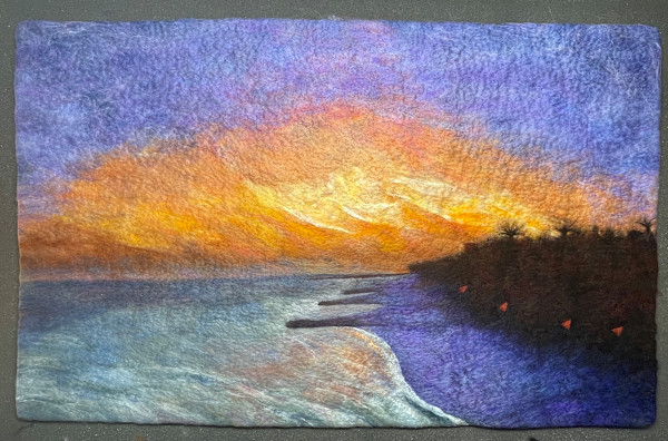 Maldives by Ushma Sargeant Art