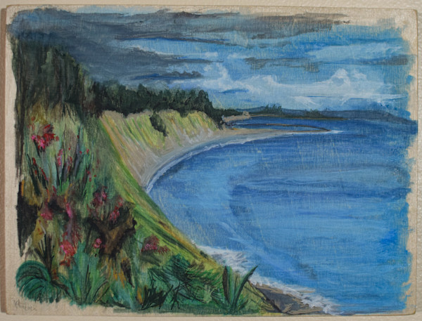 Island Cliffs by Krista O'Halpin