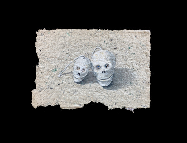Watercolor / Calavera 2 by Masako Takahashi