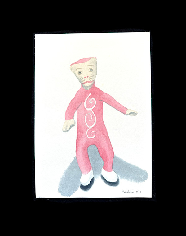 Watercolor / "Pinky" 5 by Masako Takahashi
