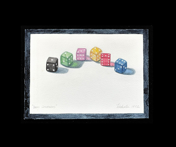 Watercolor / Dados Colorados by Masako Takahashi
