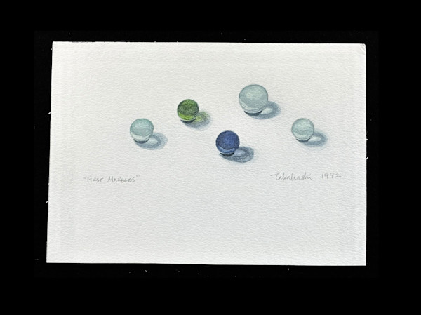 Watercolor Series / First Marbles by Masako Takahashi