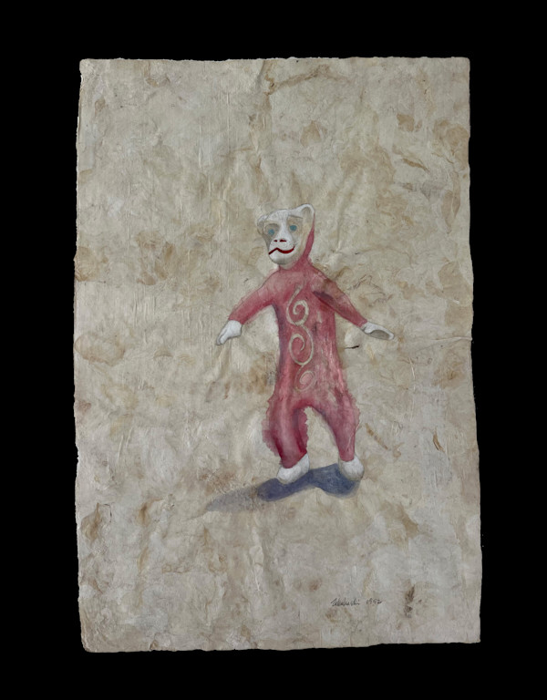 Watercolor "Pinky" / 7 by Masako Takahashi