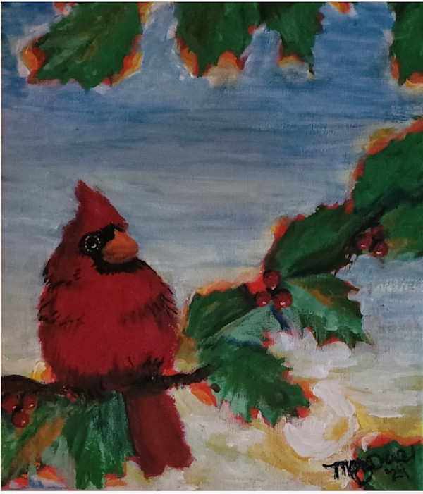 Cardinal at Dusk by MarySue Flick, Image 1.