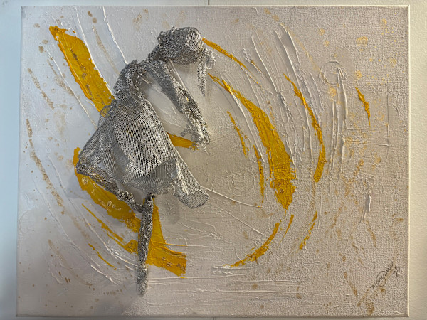 Yellow Arched Pique Turn by MarySue Flick