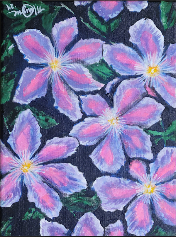 Sparkling Clematis by MarySue Flick, Image 1.