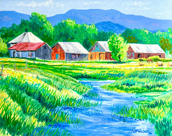 Hondo Valley Farm by Jim Walther
