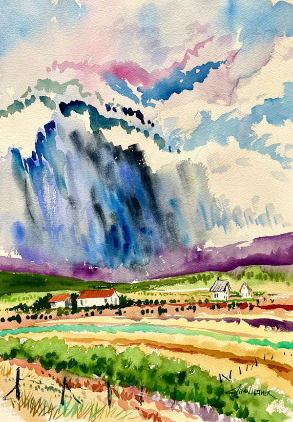 Study for "Here it Comes" by Jim Walther