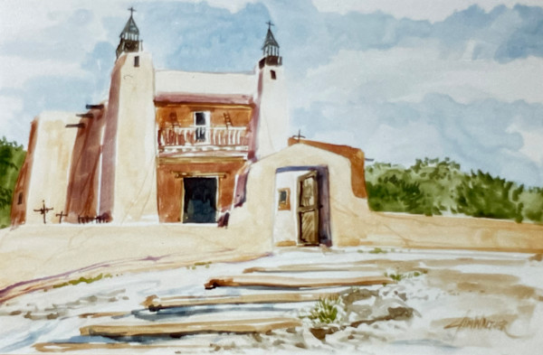 The Chapel at Truchas by Jim Walther