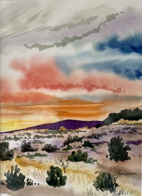 Into the New Mexico Hills by Jim Walther